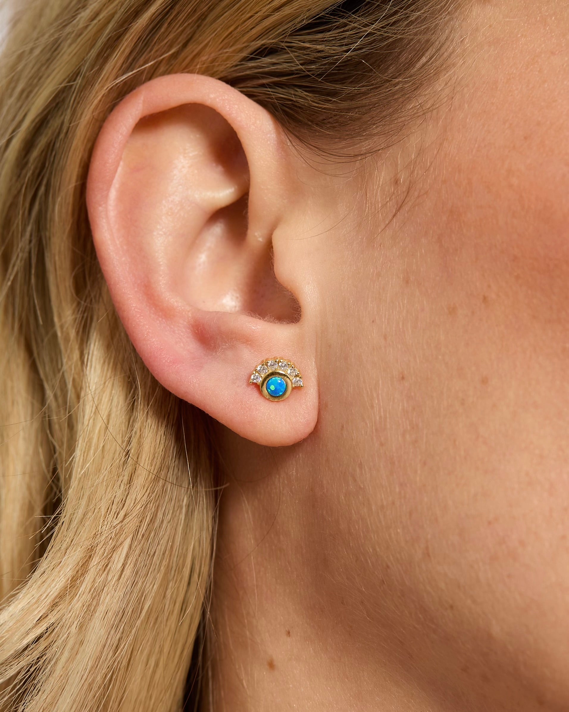 Opal Studs