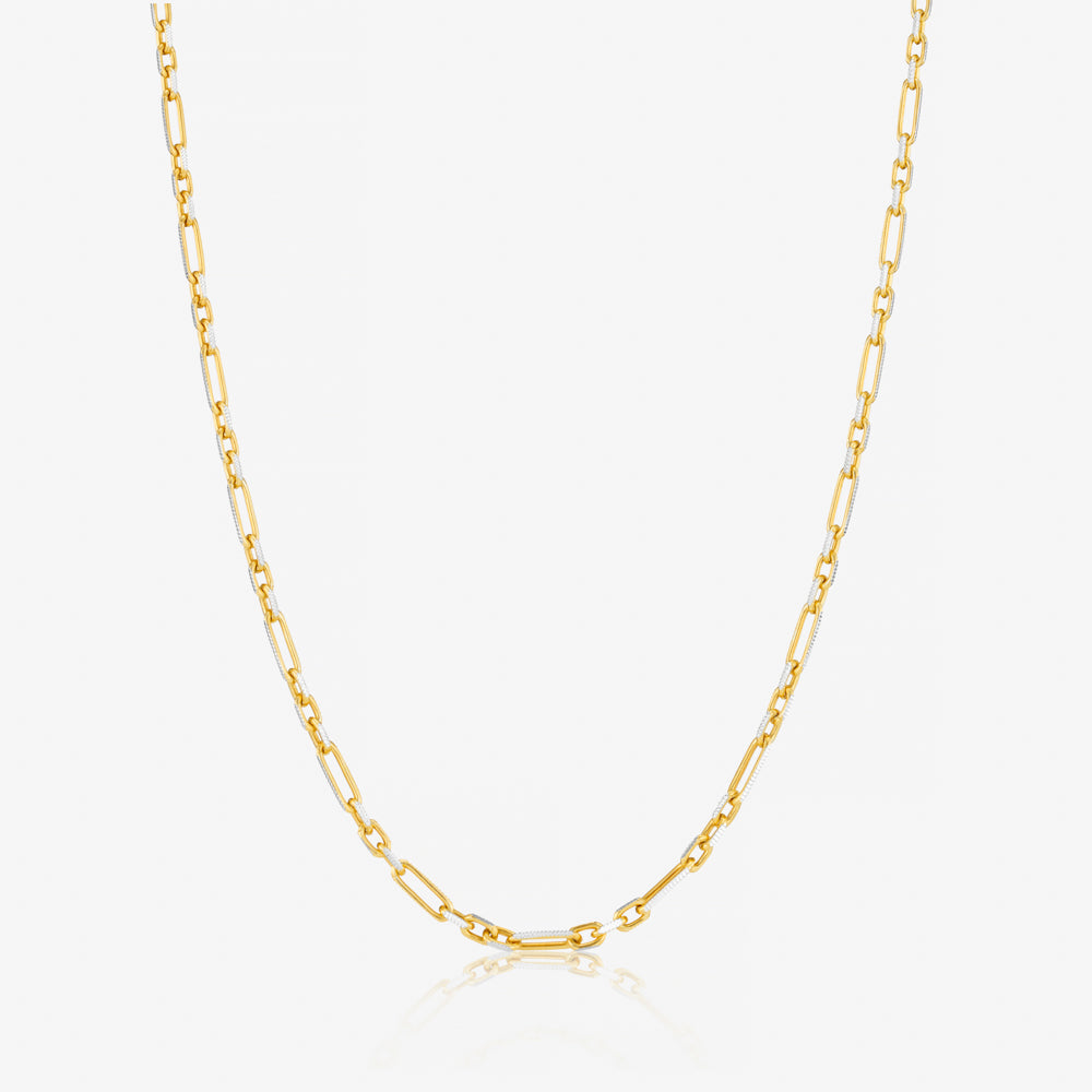 Two-Toned Link Chain
