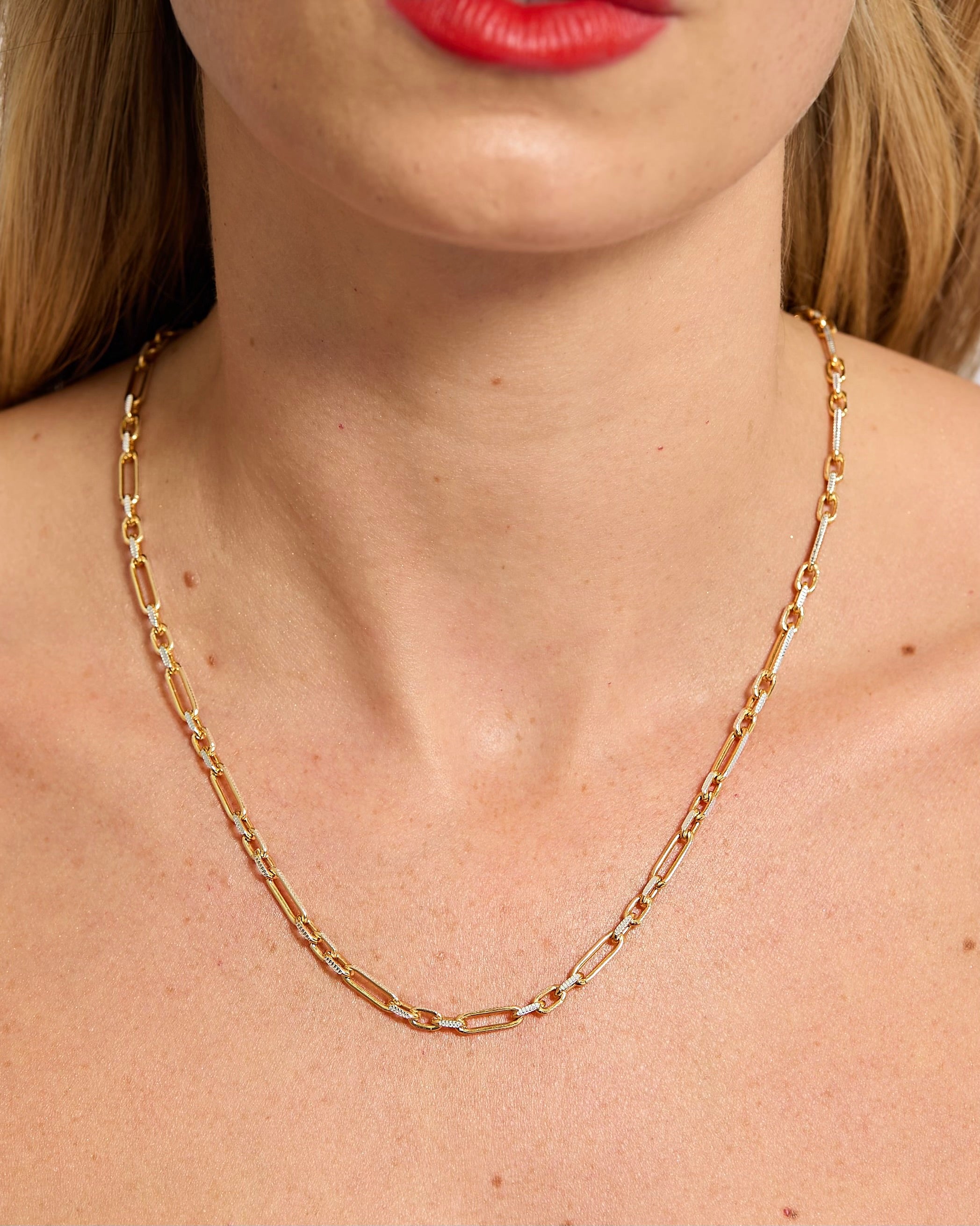 Two-Toned Link Chain